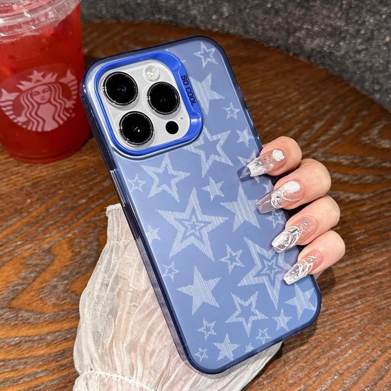 Compatible for Iphone16 15 14 16Promax 16Pro 15Pro 13 12 11 Case, Clear Case Plain White Background Soft TPU Shockproof Protective Case Stylish Patterns Phone Case Nic Junk Phone Cases